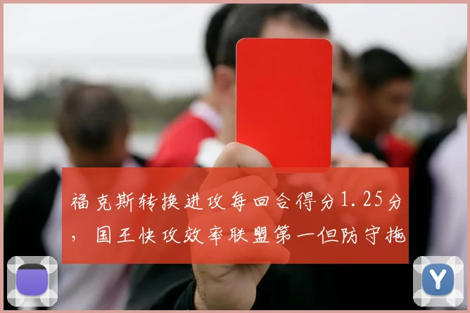 福克斯转换进攻每回合得分1.25分，国王快攻效率联盟第一但防守拖累