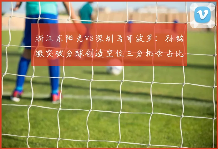 浙江东阳光vs深圳马可波罗：孙铭徽突破分球创造空位三分机会占比41%，贺希宁强投三分占比仅27%